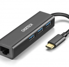Когда нужен проводной интернет — качественный USB Hub с Ethernet-разъемом обеспечит скорость до 1 Гбит/с