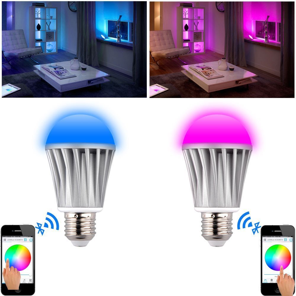 Bluetooth-E27-Light-Bulb-Music-Alarm-Group-Smart-LED-Light-Bulb-RGB-APP-Remote-Multi-Color (1)
