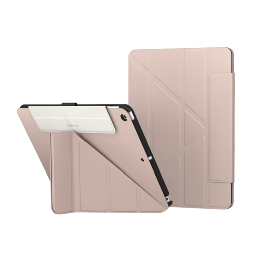 Чехол-книжка SwitchEasy Origami для iPad 10.2" (2021-2019). Цвет: розовый.