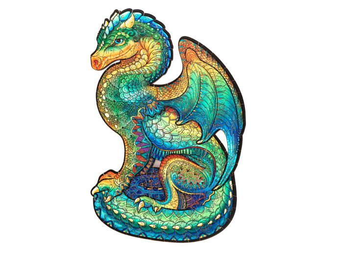 Unidragon деревянный пазл «Оберегающий Дракон»