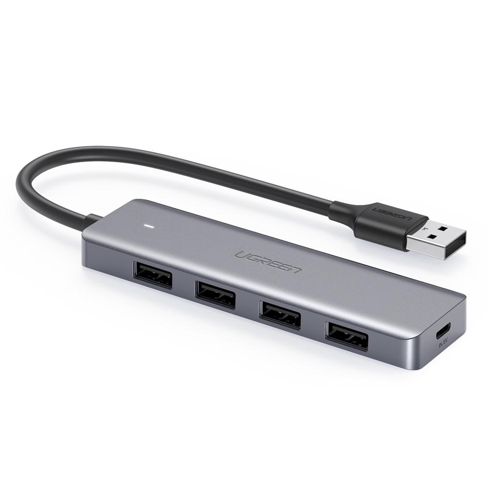 50985  UGREEN. USB концентратор (хаб) Ugreen 4 в 1, 4 x USB 3.0