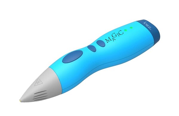 Печатающая 3D-ручка KREZ Magic P3D07 (Голубая)