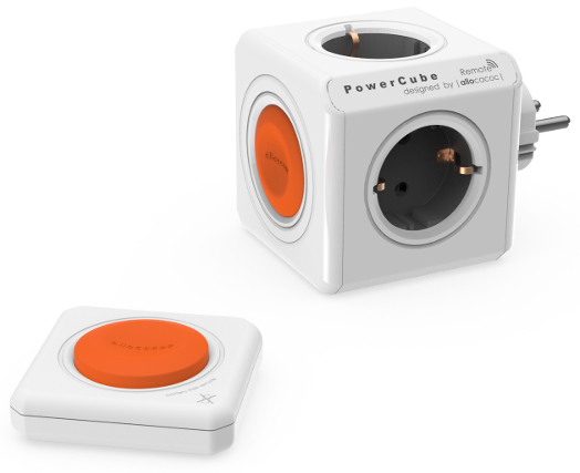 Сетевой разветвитель Allocacoc PowerCube Original Remote Set 1510/EUORRM (White)