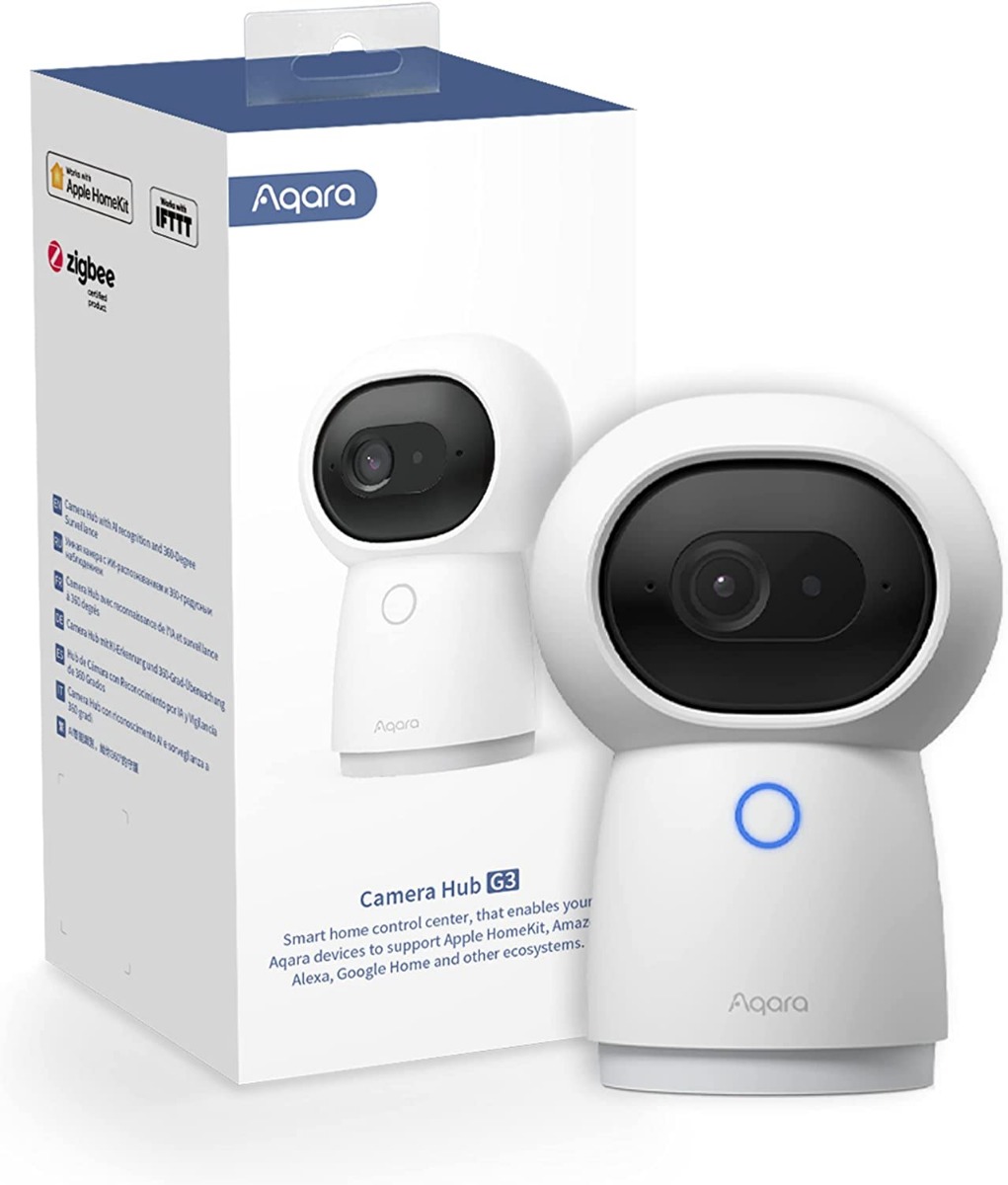 IP камера - контроллер Aqara Smart Camera G3 (CH-H03), ZigBee 3.0, ИК-порт, Управление жестами