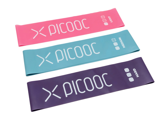 Набор из 3 фитнес-лент Picooc + Подарок Видеоуроки