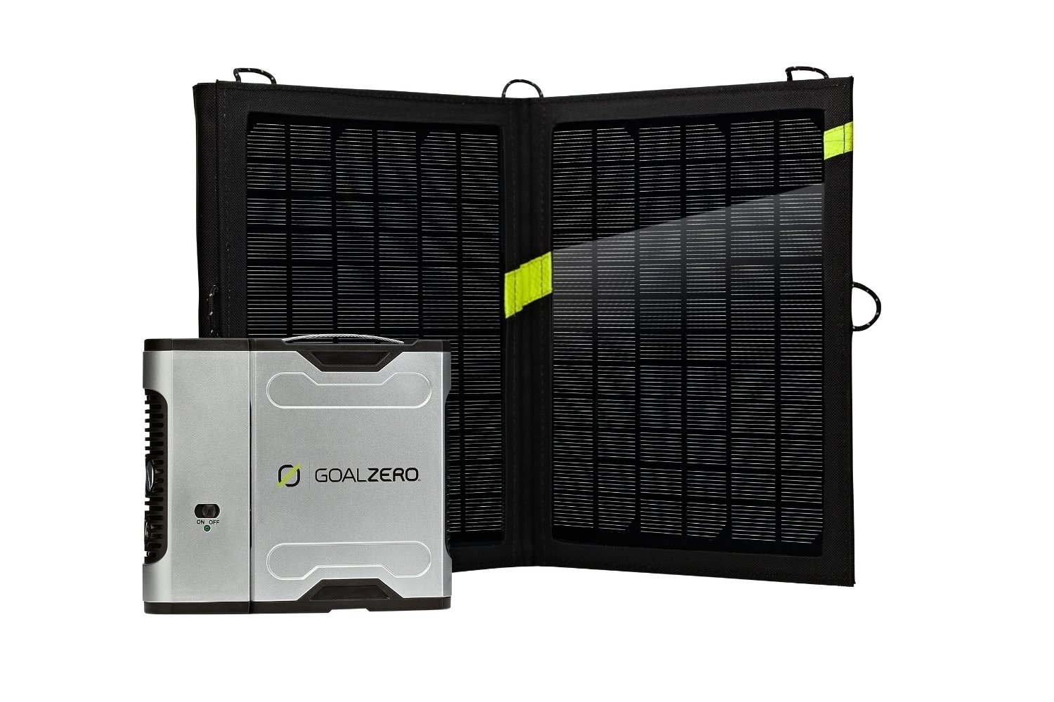 Комплект для зарядки Goal Zero 42005 Sherpa с инвертором (серебристо-чёрный)