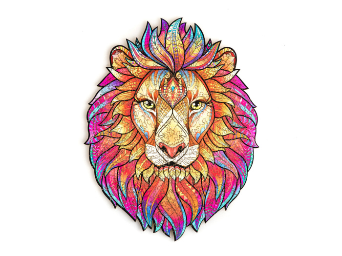 Unidragon деревянный пазл «Таинственный Лев»