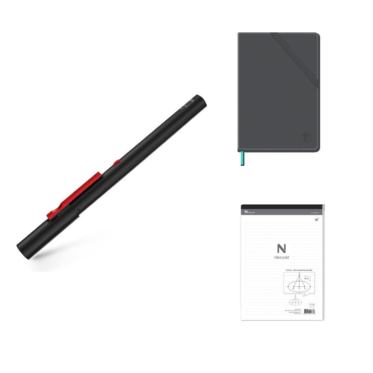 Профессиональный сет Neo SmartPen M1 (Умная ручка Neo SmartPen M1 + Блокнот IdeaPad + Профессиональный N-блокнот)