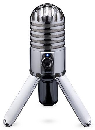 Samson. Студийный конденсаторный USB-микрофон со складной конструкцией Meteor Mic