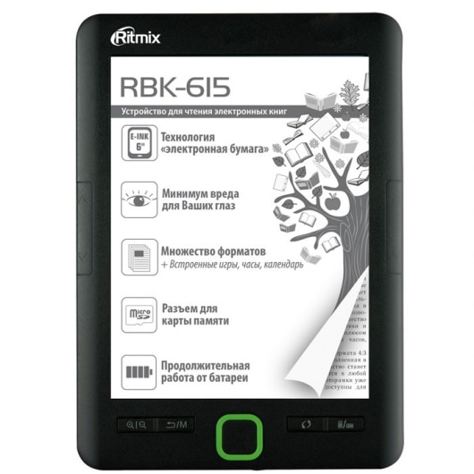 Электронная книга RITMIX RBK-615