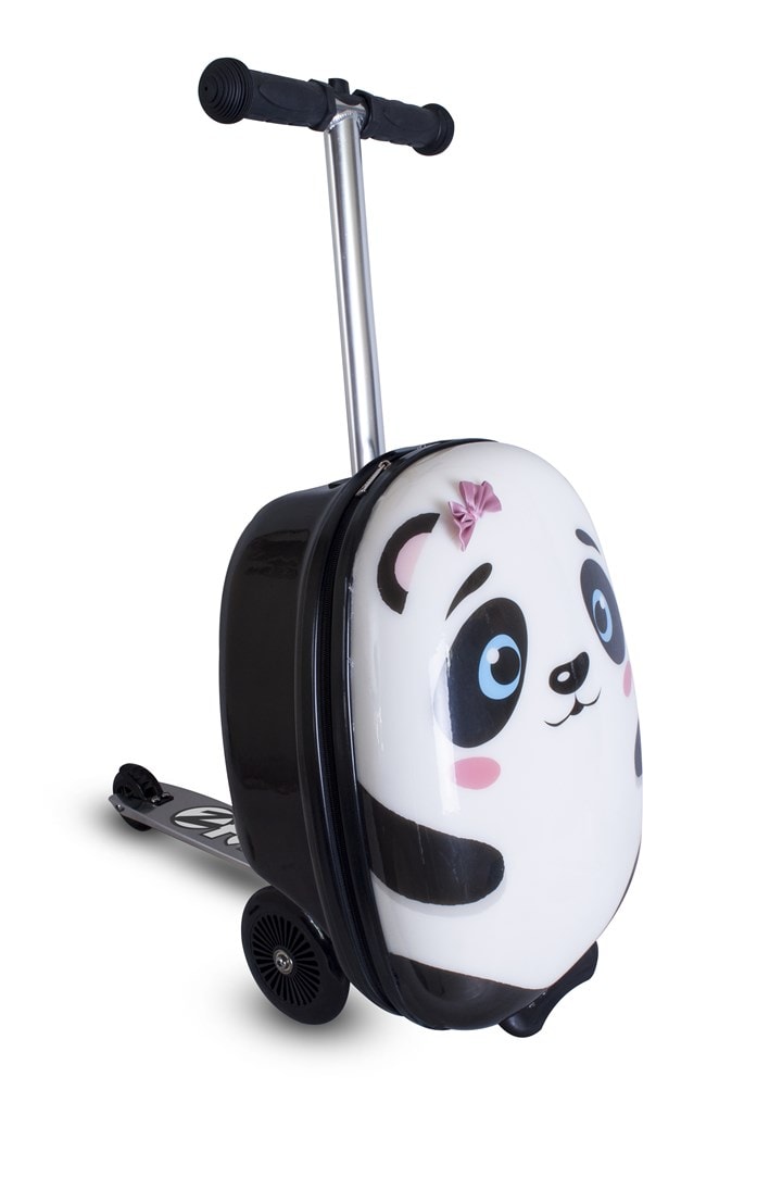 Самокат-чемодан Панда, серия Flyte ZINC