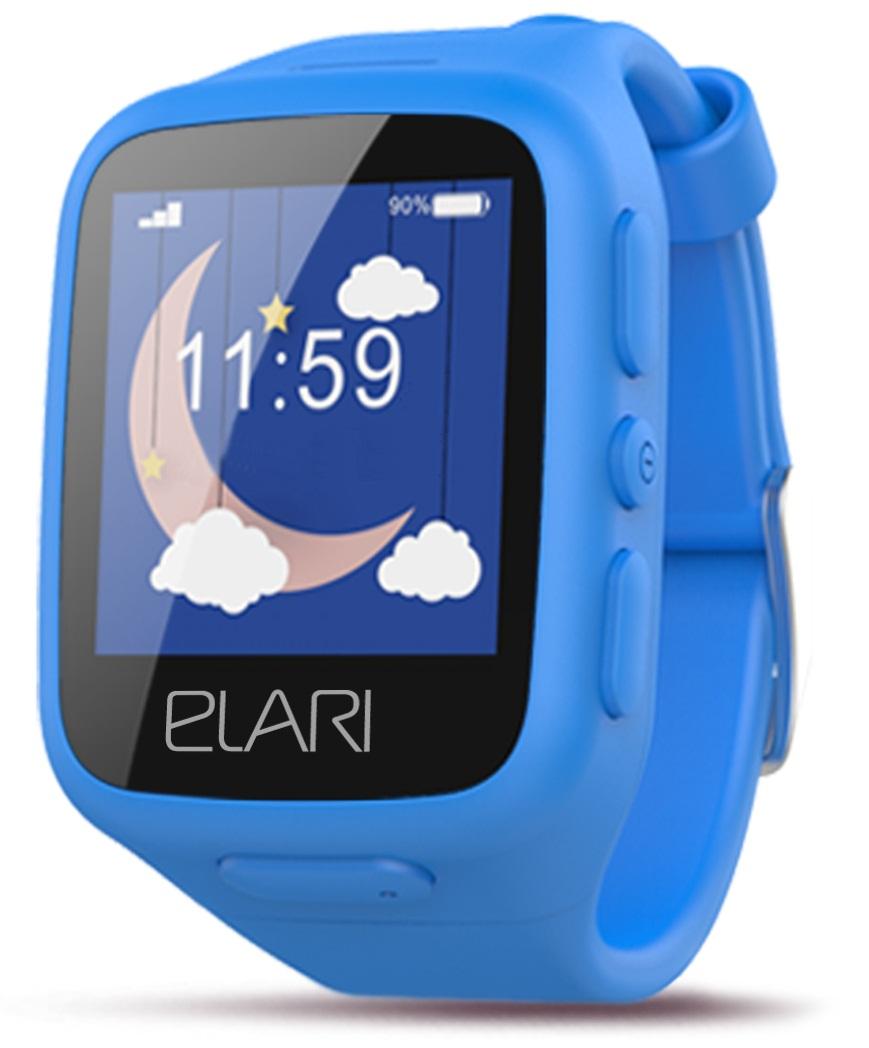 Elari KidPhone - детские часы-телефон с LBS и цветным дисплеем Blue (тестовый образец с обзора, уценка)