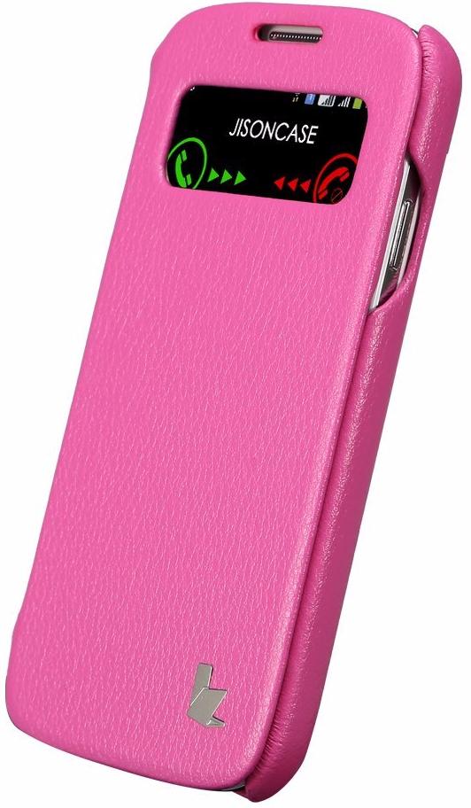 Jison Fashion Folio Case (JS-SM4-02H33) - чехол для Samsung Galaxy S4 (Rose)