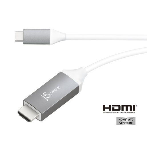 Кабель j5create USB-C to 4K HDMI.