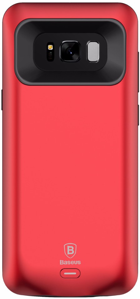 Baseus Geshion Backpack Power Bank 5500 mAh (ACSAS8P-ABJ09) - чехол-аккумулятор для Samsung Galaxy S8 Plus (Red)