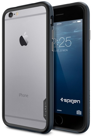 Spigen Neo Hybrid EX (SGP11023) - бампер для iPhone 6 (Metal Slate)