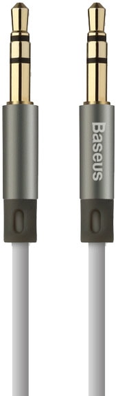 Baseus Fluency Audio Cable 2m (WEBASE2AUX-LA0G) - кабель AUX-AUX (Sky Grey)