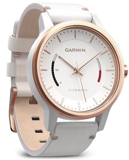 Спортивные часы Garmin Vivomove Classic 010-01597-11 (Rose Gold/White)