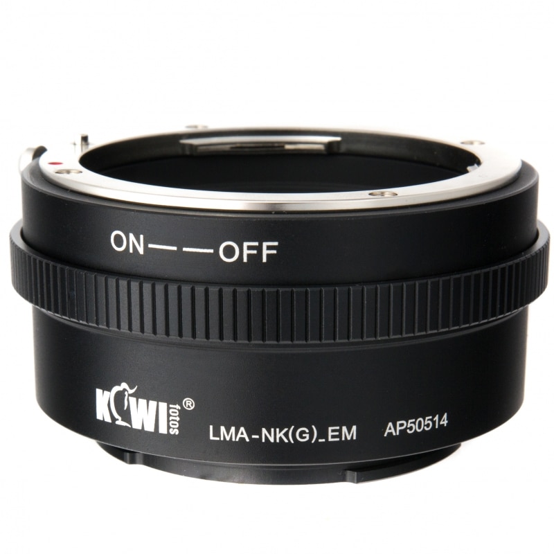 Переходное кольцо JJC KIWIFOTOS LMA-NK(G) (Nikon AF (G) AF-Sony E-Mount NEX)