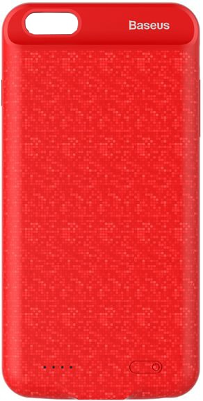 Baseus Plaid Backpack Power Bank 3650mAh (ACAPIPH7P-BJ09) - чехол-аккумулятор для iPhone 7 Plus (Red)
