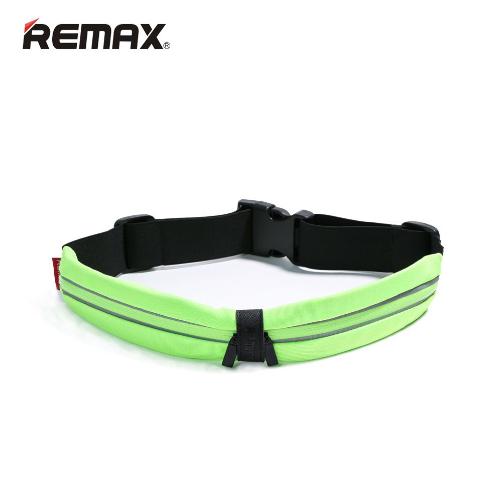 Спортивная поясная сумка Remax (зеленый)