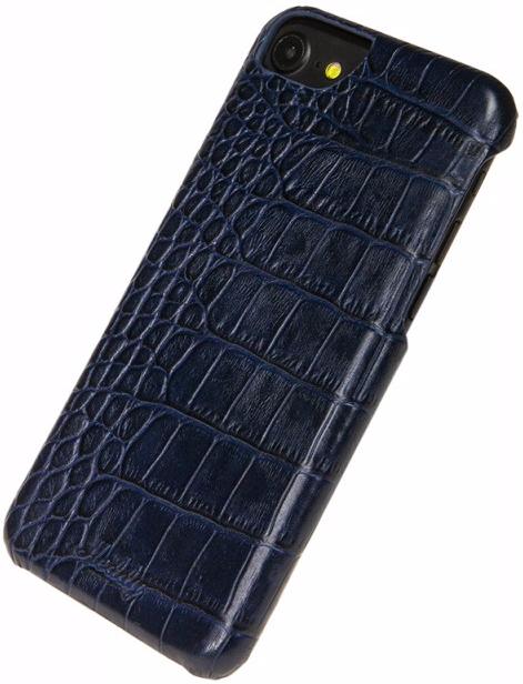 Heddy Alcantara Cover (Heddy7-CovAl-crblue) - чехол-накладка для iPhone 7 (Croco Blue)