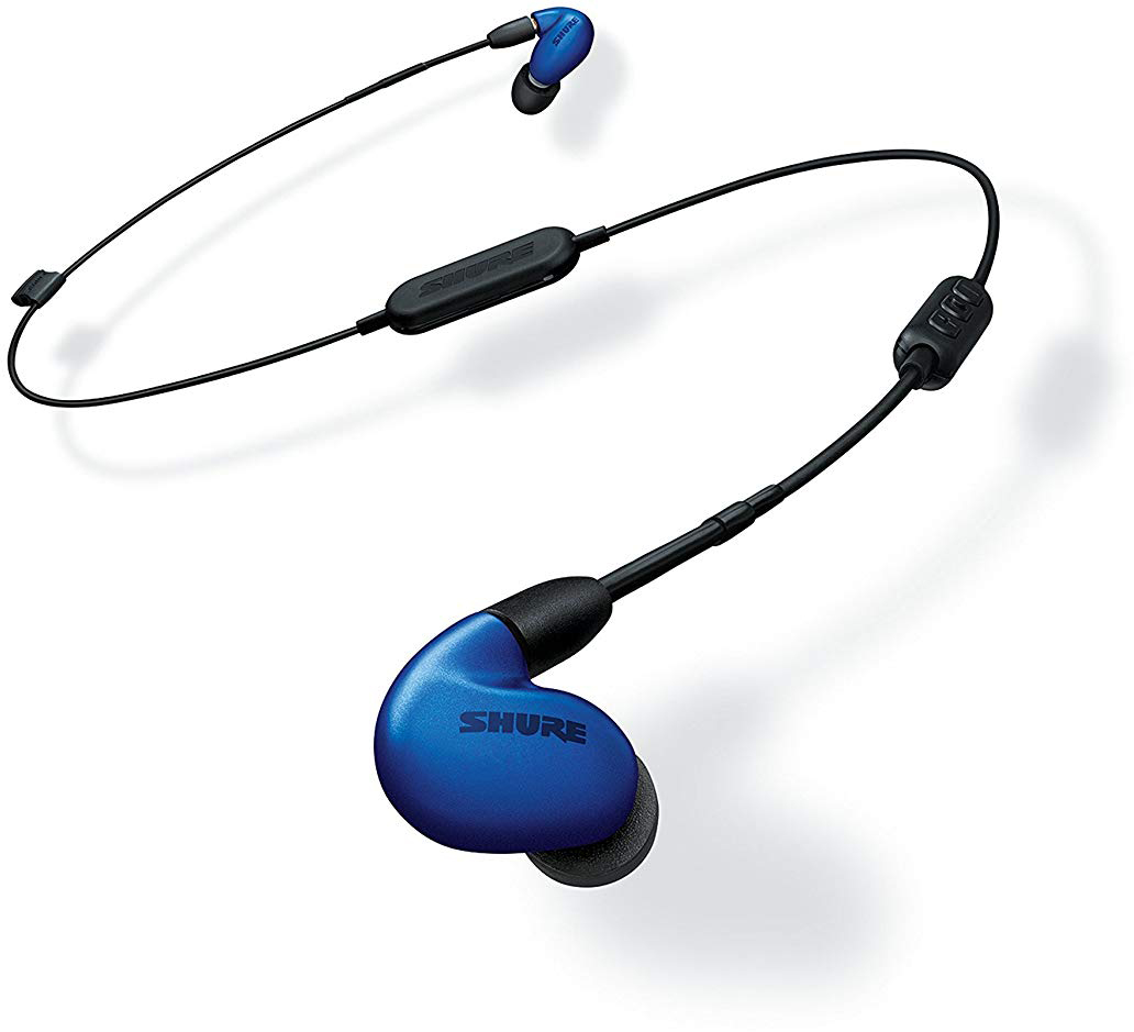 Bluetooth-наушники с микрофоном Shure SE846-BLU+BT1 (Blue)