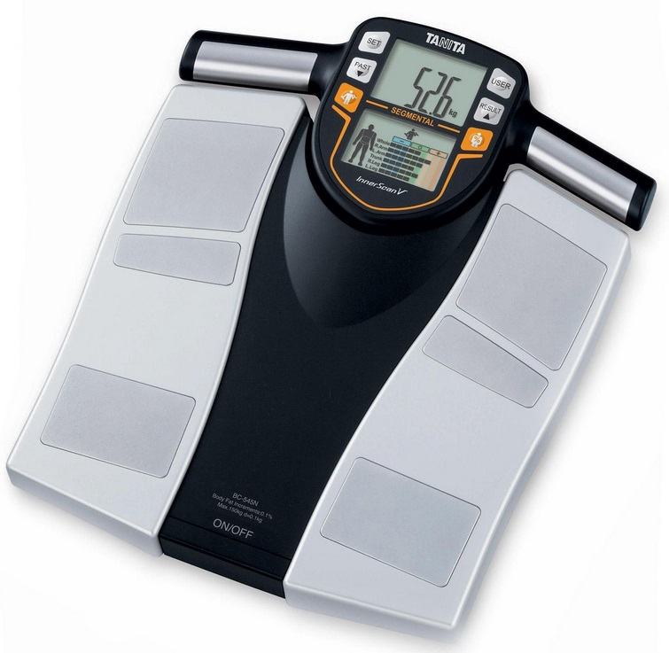 Напольные весы с анализатором жировой массы Tanita BC-545 N (Silver)