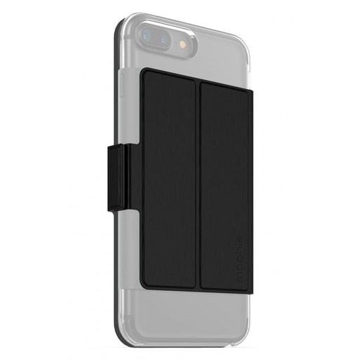 Накладка Mophie Hold Force Folio для чехла Mophie Base Case для iPhone 7 Plus. Материал искусственная кожа / пластик. Цвет черный.