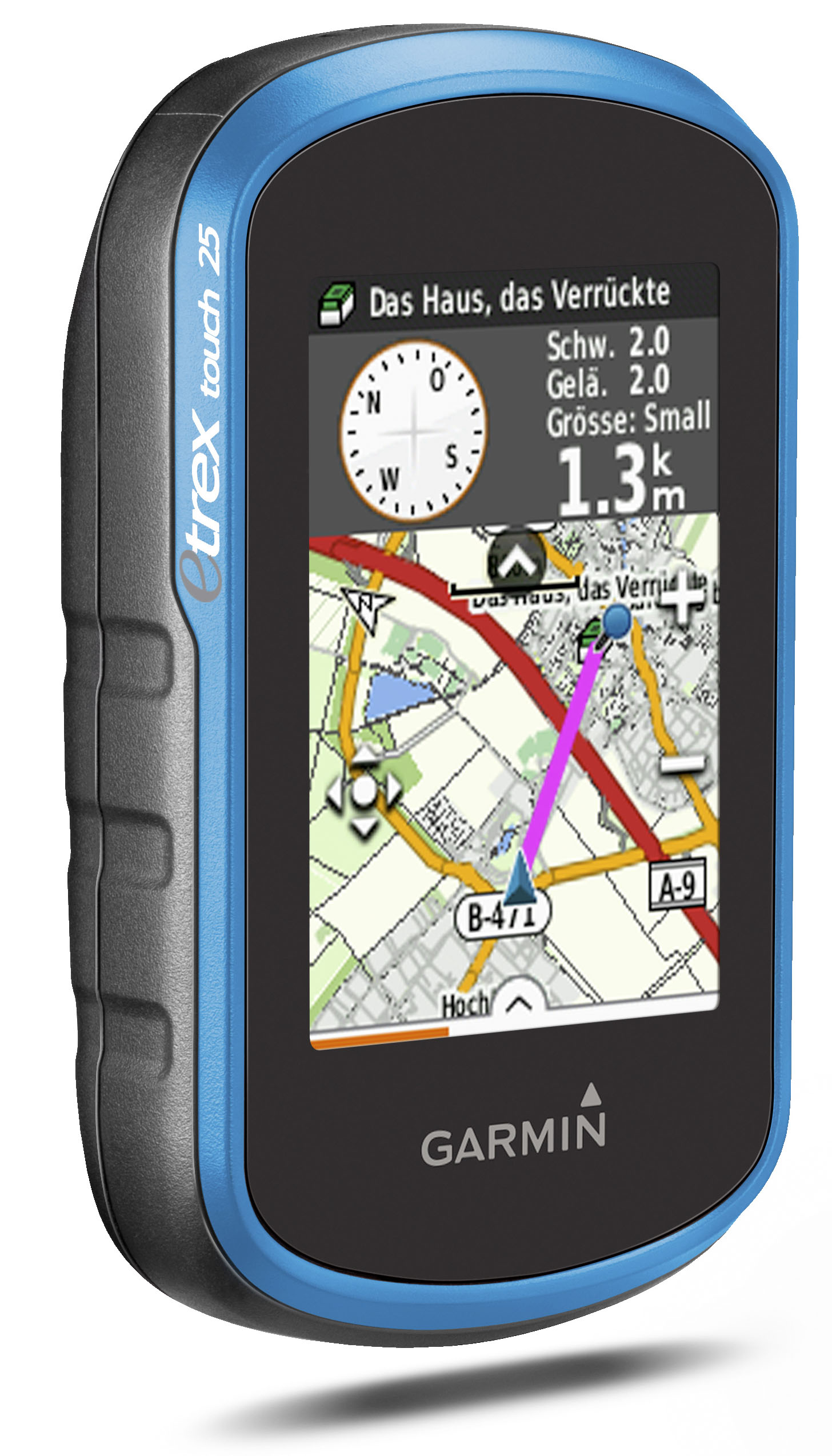 Портативный навигатор Garmin eTrex Touch 25 GPS-Glonass Russia 010-01325-03 (Blue/Black)