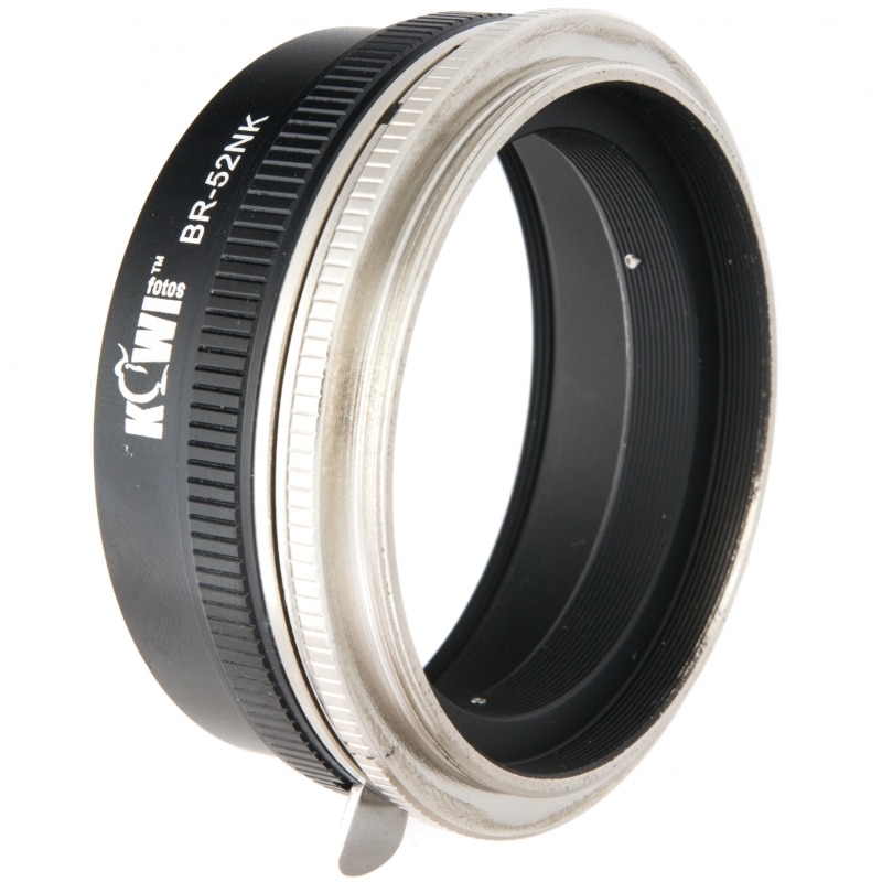 Комплект JJC KIWIFOTOS BR-1K реверсивное кольцо+адаптер фильтра для NIKKOR 52 mm