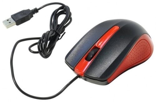 Мышь Oklick 225M Black/Red USB (288237)