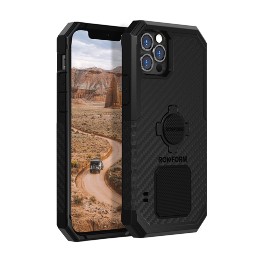 Противоударный чехол-накладка Rokform Rugged Case для iPhone 12/12 Pro со встроенным магнитом.. Материал: поликарбонат. Цвет: черный.
Rokform Rugged Case for iPhone 12/12 Pro - Black