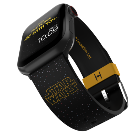 Ремешок MobyFox STAR WARS - Galactic Edition, черный (для Apple Watch, все размеры)