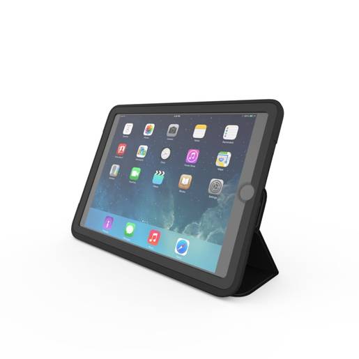 Чехол-книжка ZAGG Rugged Messenger Case для iPad 10.2" со встроенной магнитной подставкой. Материал: поликрабонат. Размер изделия: 27,7х20,6х3,43 см. Цвет: черный.