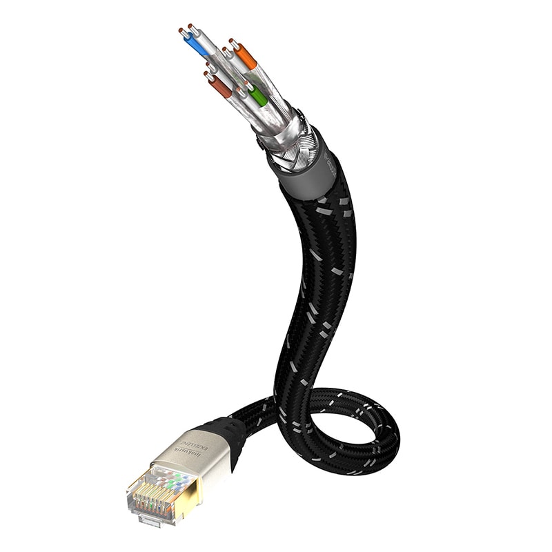 Кабель In-Akustik Exzellenz CAT6 Ethernet Cable 1.0m SF-UTP AWG 24 (00671101)