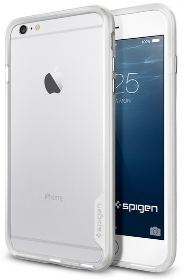 Spigen Neo Hybrid EX (SGP11059) - бампер для iPhone 6 Plus/6S Plus (Satin Silver)