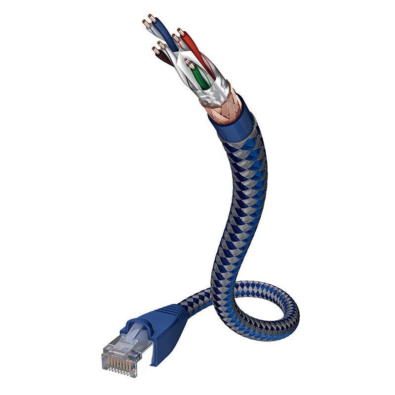 Кабель In-Akustik Premium CAT6 Ethernet Cable 3.0m SF-UTP AWG 23 (00480303)