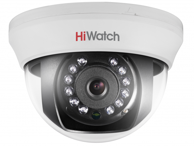 HiWatch Купольная HD-TVI видеокамера DS-T101 (2.8 mm)