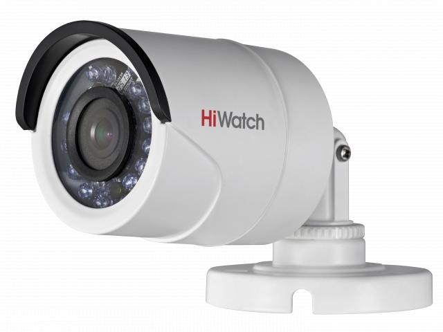 HiWatch Цилиндрическая HD-TVI видеокамера DS-T100 3.6мм