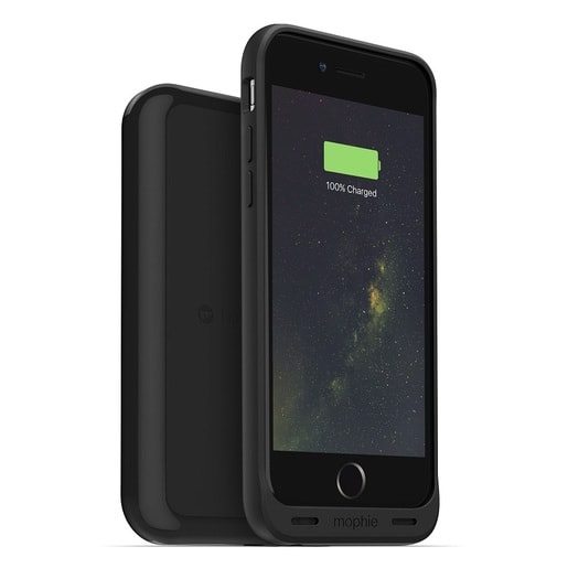 Чехол Mophie Juice Pack Wireless со встроенным аккумулятором для iPhone 6/6s.Цвет: черный.