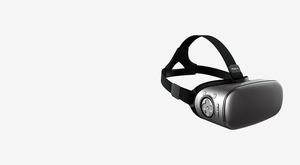 Очки-шлем виртуальной реальности Rock V6 Virtual Reality Glasses