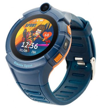 Кнопка жизни Aimoto Sport - часы-телефон с GPS и Wi-Fi (Blue)