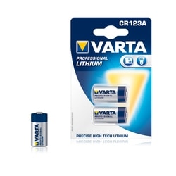 Элемент питания VARTA PROFESSIONAL LITHIUM CR123A бл 2