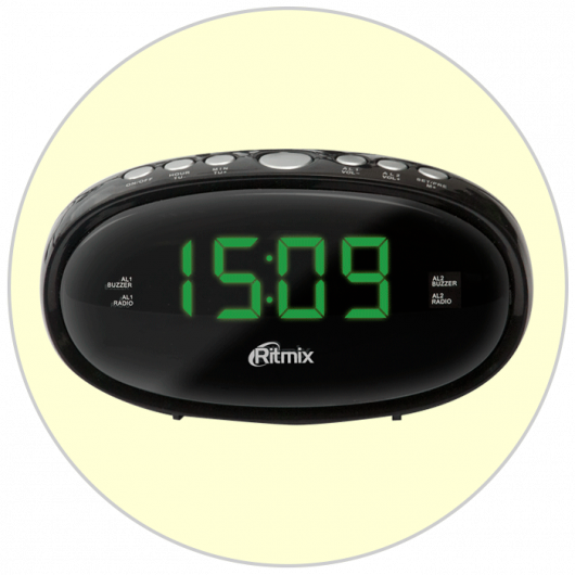Радио-часы RITMIX RRC-616 BLACK