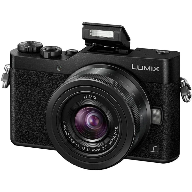 Цифровой фотоаппарат Panasonic Lumix DC-GX800 Kit 12–32 мм (H-FS12032) черный