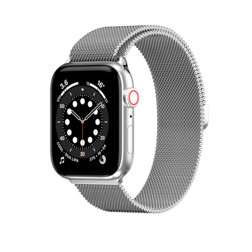 Ремешок SwitchEasy Mesh для Apple Watch 38/40mm. Материал: нержвающая сталь. Цвет: серебряный.