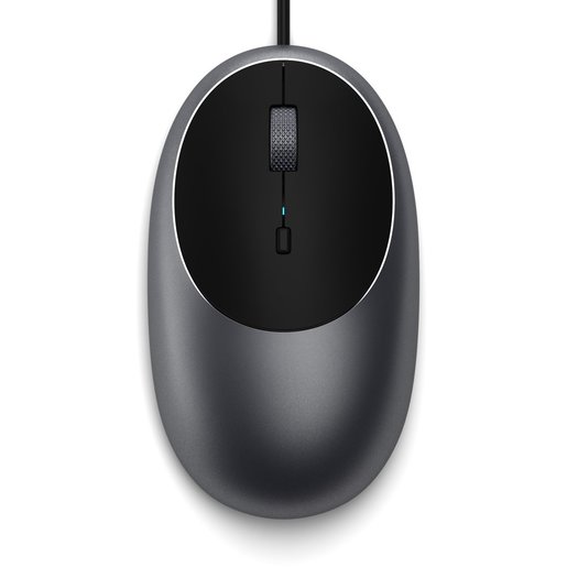Проводная компьютерная Satechi C1 USB-C Wired Mouse. Цвет серый космос.
Satechi C1 USB-C Wired Mouse - Space gray