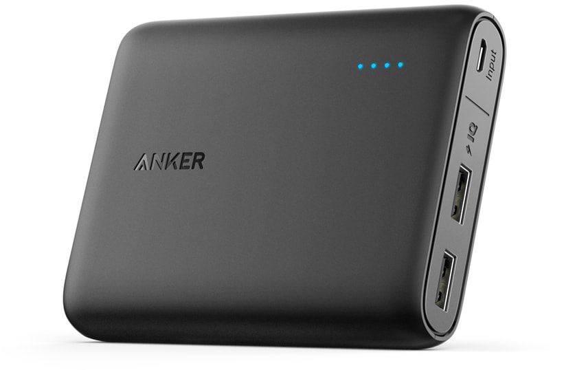 Anker PowerCore 13000 mAh (A1215H11) - внешний аккумулятор (Black)