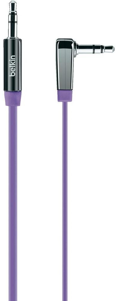 Belkin Mixit Flat Audio Cable (AV10128cw03-PUR) - аудиокабель (Purple)